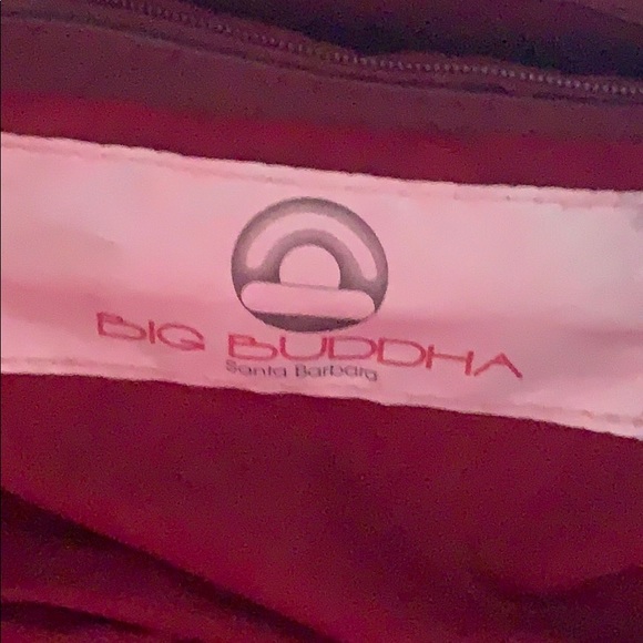 Big Buddha red ruffle hand bag - Picture 3 of 3